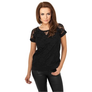 Urban Classics Double Layer Laces Tee