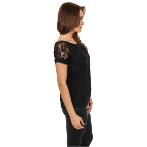 Urban Classics Double Layer Laces Tee