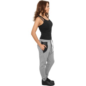 Urban Classics Side Zip Leather Pocket Sweatpant