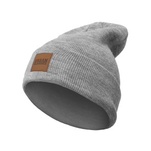 Urban Classics Leatherpatch Long Beanie
