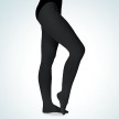 Rumpf 108 balletpanty met voet zwart economy 