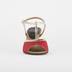 Rumpf Premium Line 9153 Rode Dames Damsschoenen voorkant