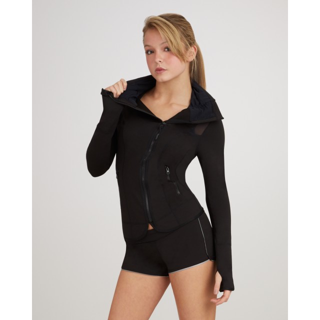 Capezio 10257 dames vest met capouchon voorkant