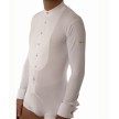 Very Zofcin Slim fit shirt met druk knoopjes wit