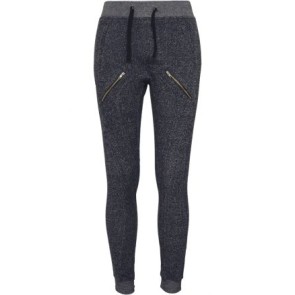 Urban Classics Ladies Zipped Melange Sweatpants