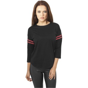Urban Classics Dames Longsleeve Shirt met Strepen