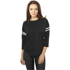 Urban Classics Dames Longsleeve Shirt met Strepen