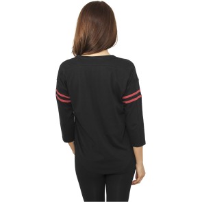 Urban Classics Dames Longsleeve Shirt met Strepen