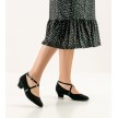 Werner Kern Marina dames dansschoenen met dichte teen en breed voetbed comfortabel lage hak