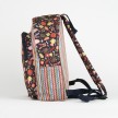 Always Dancer donkere tinten rugtas voor kleine ballerinas met ballerina print voor balletles
