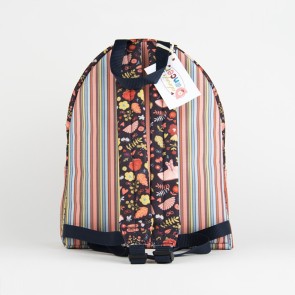 Always Dancer donkere rugzak met ballerina print er op