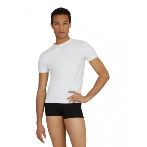 Capezio Fitted Tactel Crew Neck