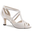 witte Bruidsschoenen met Lederen zolen Werner Kern Francis Dames Dansschoenen voor Salsa en Latin dansstijlen