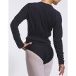 Temps Danse Darling Zwart Balletvestje Met lange mouwen