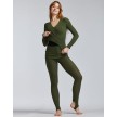 temps danse joyce olijfgroen balletvest dames