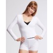 Temps-Danse wikkelvest V-hals wit