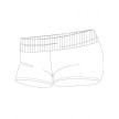 Temps Danse Dames mini Shorts Odin teken