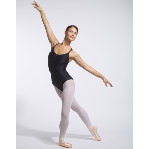 Temps-Danse comfortabel balletpak spaghettibandjes zwart