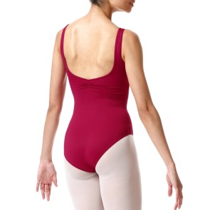 Temps-Danse kinderballetpak hemdmodel rood achterkant 