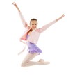 Sansha Candy G22C Balletvest Roze voor Meisjes met Koordje op de Rug