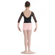 Bloch Sagapo CR7914 korte hotpants roze achterkant 