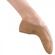 Bloch S0470L pulse jazzschoenen leer elastische sluiting beige zijkant