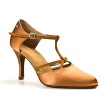 Portdance PD120 dansschoenen dames dichte neus brons