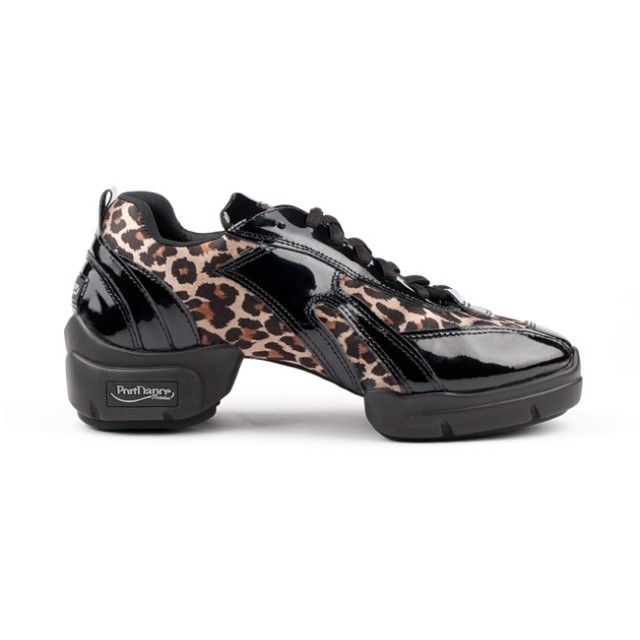 Portdance PD923 danssneaker luipaard print splitzool