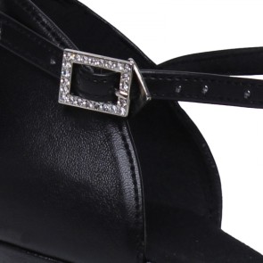Dansschoenen voor dames met stras gesp