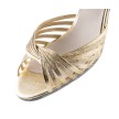 Werner Kern Mary dames dansschoenen met open neus gevlochten bandjes dunne zool