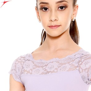 SoDanca Meisjes balletpakje SL-17 met een bloemen patroon