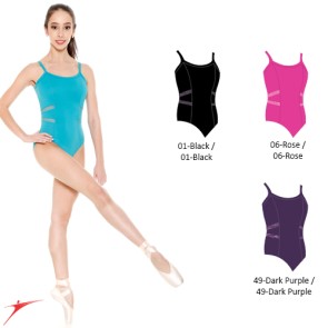 So Danca RDE1650 dames balletpak spaghettibandjes meerdere kleuren 