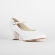 So Danca CH52 ivoor character dames dansschoenen met enkelbandje