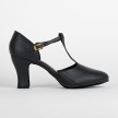 So Danca character Dansschoenen CH57 6cm hakje zwart suede zool