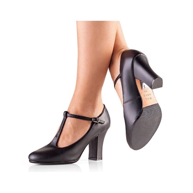 So Danca Dames Character Dansschoenen CH103 met Rubber Profiel