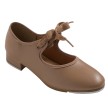 So Danca Dansschoenen TA36 karamel kleurig model voor vrouwen met strikje
