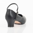 So Danca TA55 Zwarte Tapschoenen voor vrouwen met lage stabiele hak van 35 mm