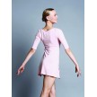 Ballt Rosa Toshimi Tuniek met Driekwart Mouwen voor Dames