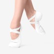 SoDanca So Danca SD16 Unisex Balletschoenen van Elastisch Canvas wit