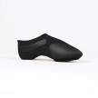 Jazz schoenen Neopreen leer splitzool zwart