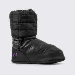 Russian Pointe Gewatteerde Warm-Up Booties Zwart