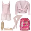 alista balletkleding set 7 meisjes roze volledige ballet outfit set