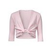 Papillon PK2051 roze balletvestje met driekwart mouw voor meisjes