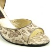 voorkant schoenen voor tango