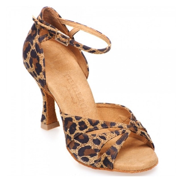 Rummos R385 Leopard dames Latin schoenen