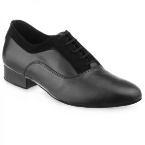 Rummos Elite Ricardo 001 024 zwarte dansschoenen voor Heren met extra demping - Ballroom - Latin - Tango