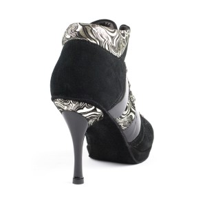 Portdance PD950 dames kizomba schoenen achterkant 