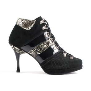 Portdance PD950 dames kizomba schoenen zijkant 