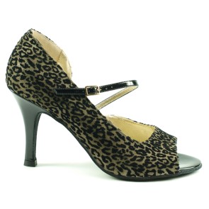 argentijnse tango schoenen leopard