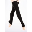 zwarte lange Bloch Dames Beenwarmers W0948 Francesca 